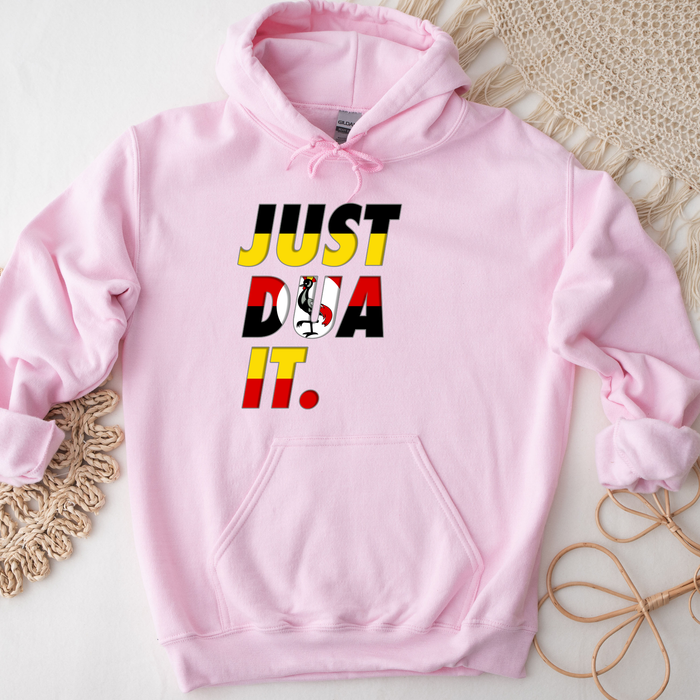 Just Dua It Uganda Flag Hoodie