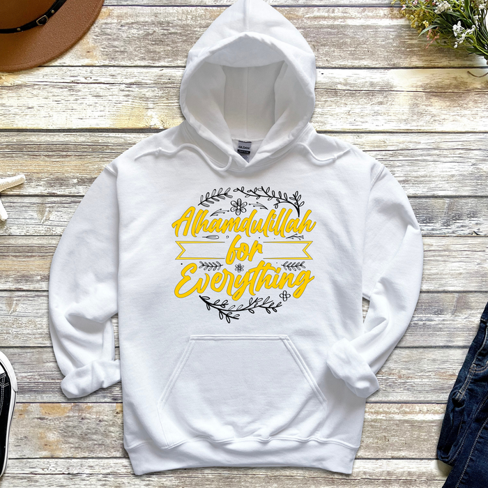 Alhamdulillah for Everything Hoodie