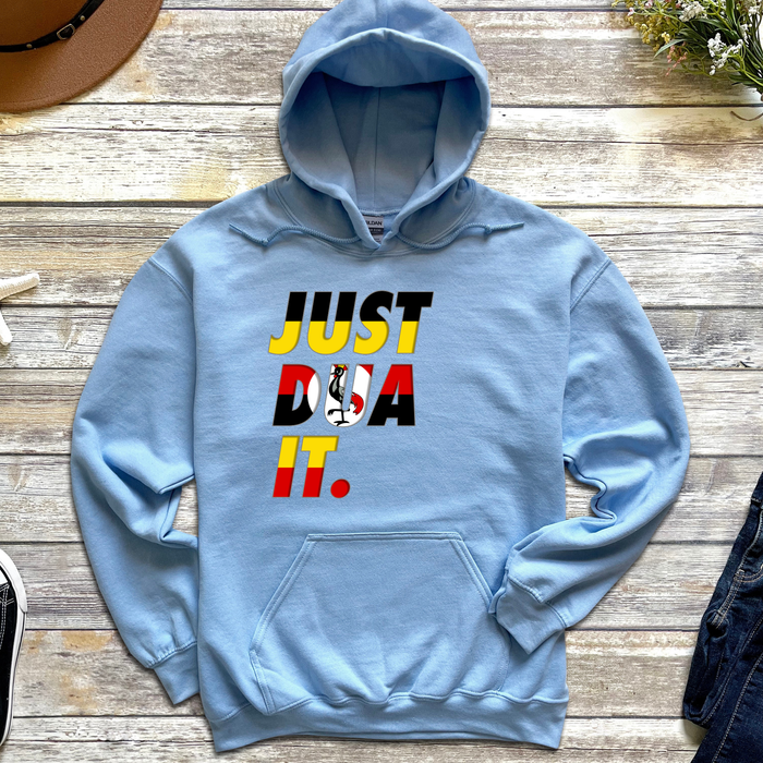 Just Dua It Uganda Flag Hoodie