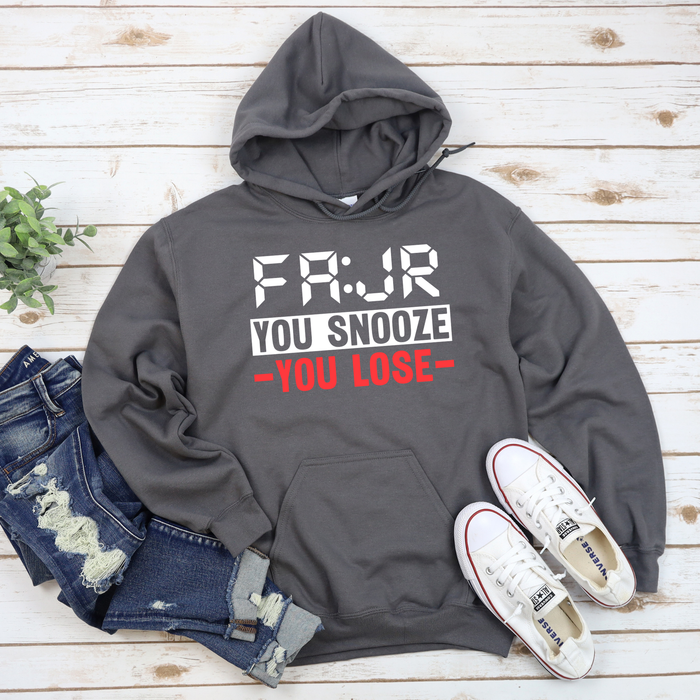 Fajr You Snooze You Lose Hoodie