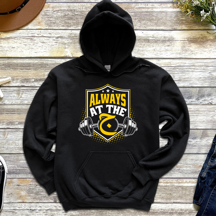Always at the ج ("Gym") Graphic Hoodie