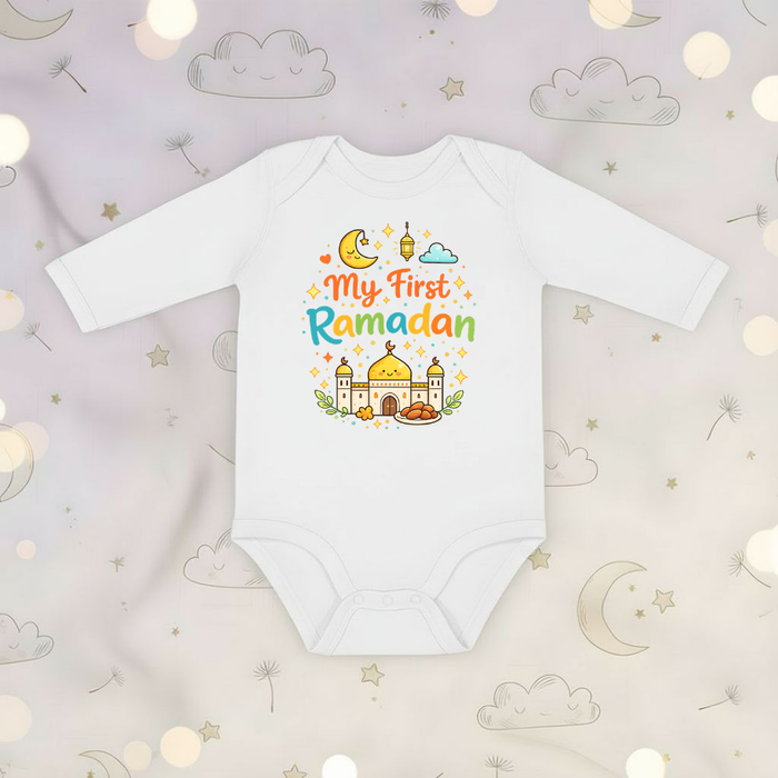 My First Ramadan Long Sleeve Onesie