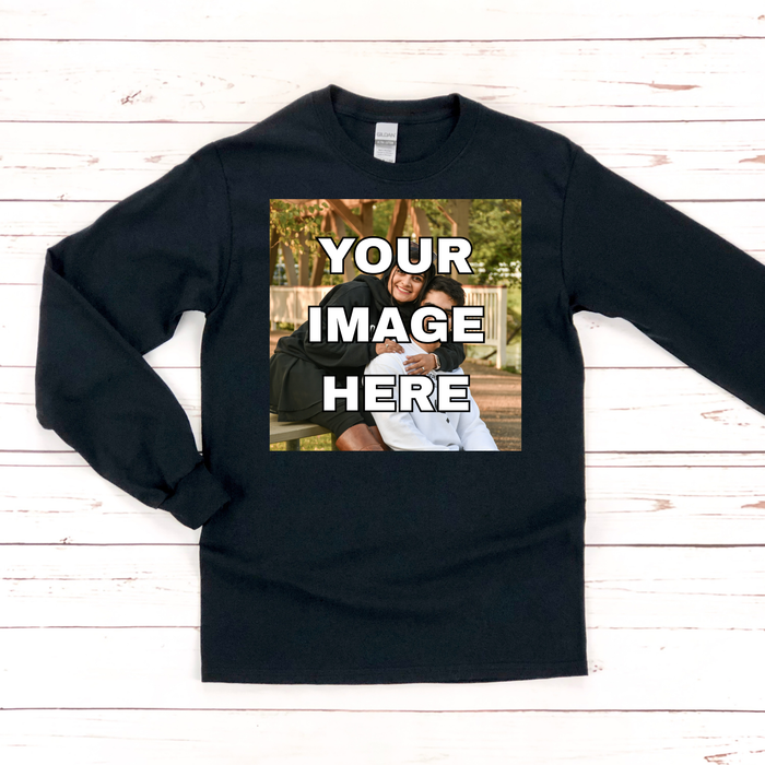 Personalized Photo Long Sleeve Shirt