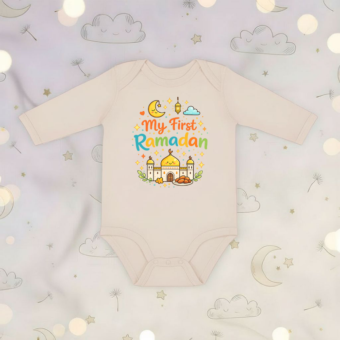 My First Ramadan Long Sleeve Onesie