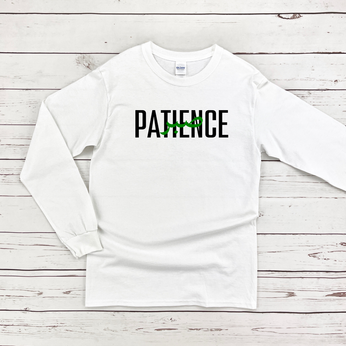 PATIENCE صبر ("Sabr") Long Sleeve Shirt