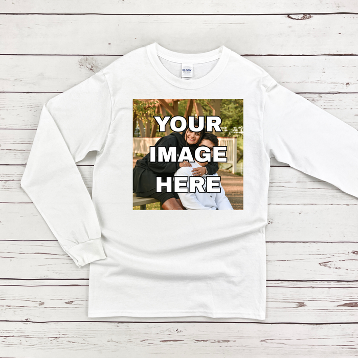 Personalized Photo Long Sleeve Shirt