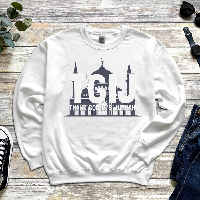 TGIJ (Thank God It's Jummah) Sweatshirt