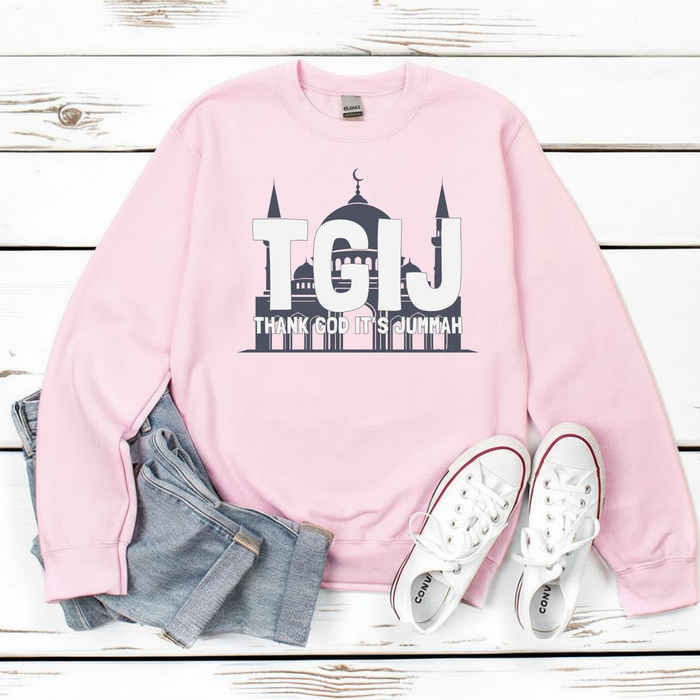 TGIJ (Thank God It's Jummah) Sweatshirt