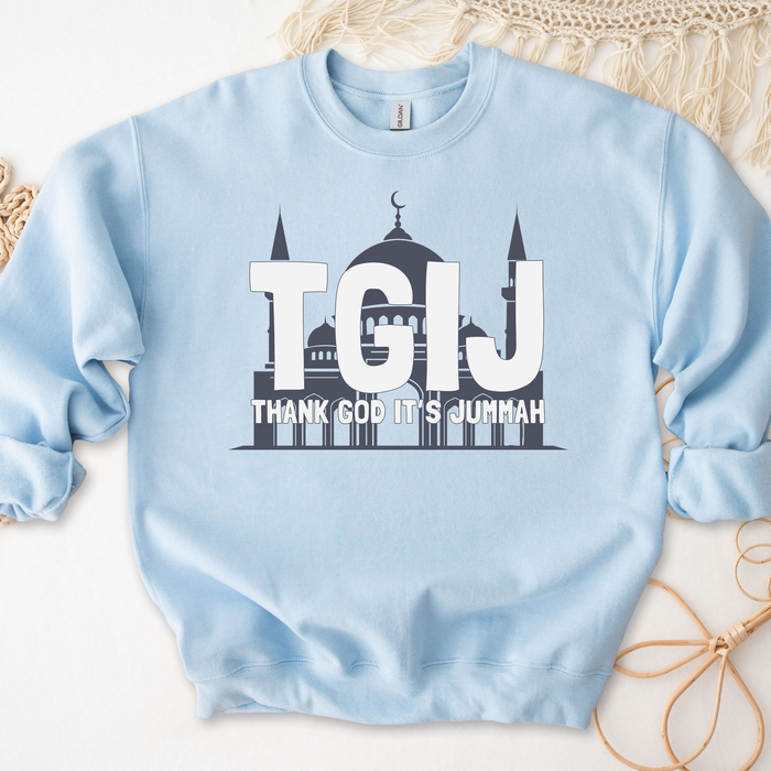 TGIJ (Thank God It's Jummah) Sweatshirt
