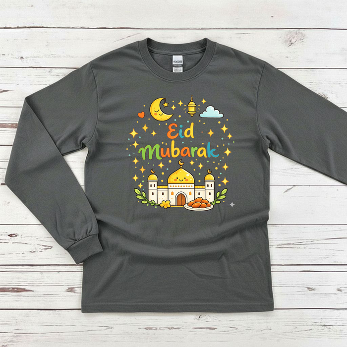 Eid Mubarak Long Sleeve Shirt
