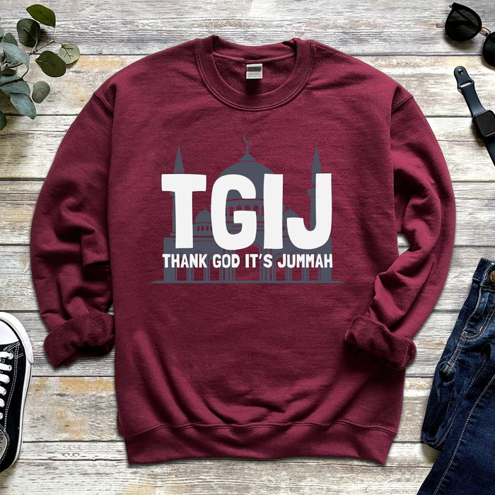 TGIJ (Thank God It's Jummah) Sweatshirt