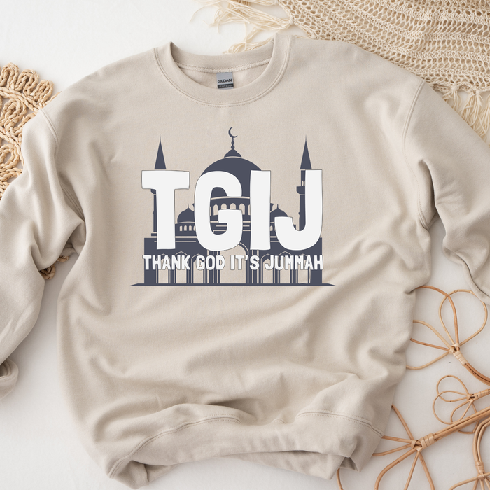 TGIJ (Thank God It's Jummah) Sweatshirt
