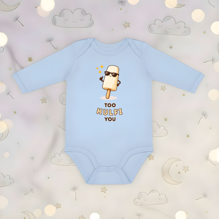 Too Kulfi You Long Sleeve Onesie