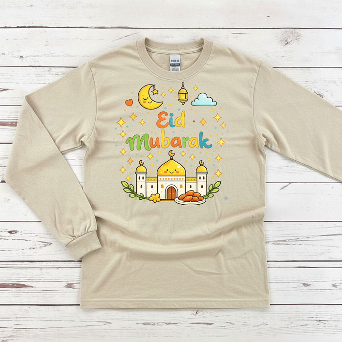 Eid Mubarak Long Sleeve Shirt