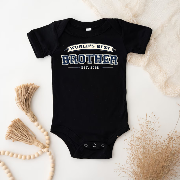 World's Best [Relative] Est. [Year] Personalized Onesie
