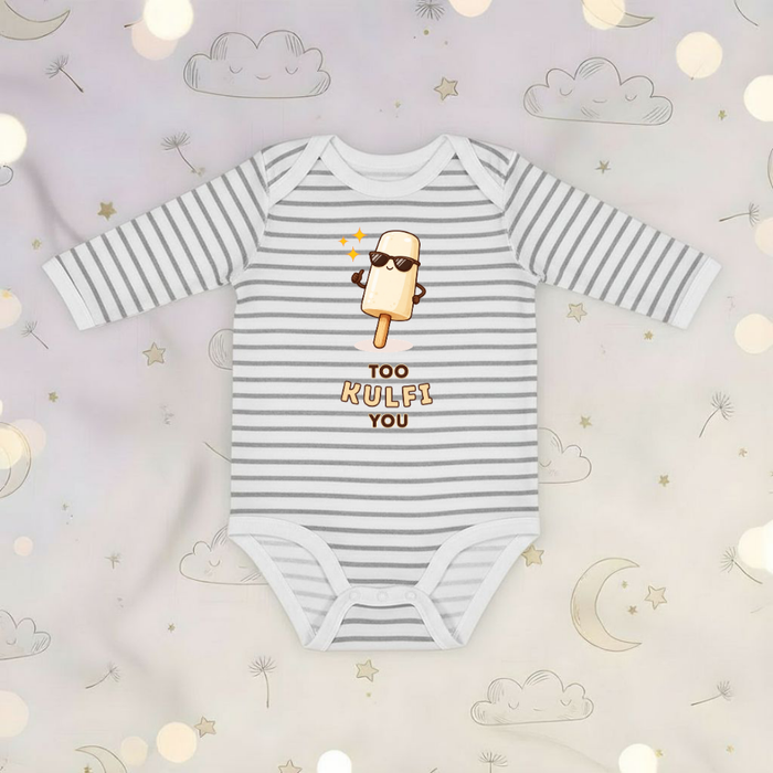 Too Kulfi You Long Sleeve Onesie