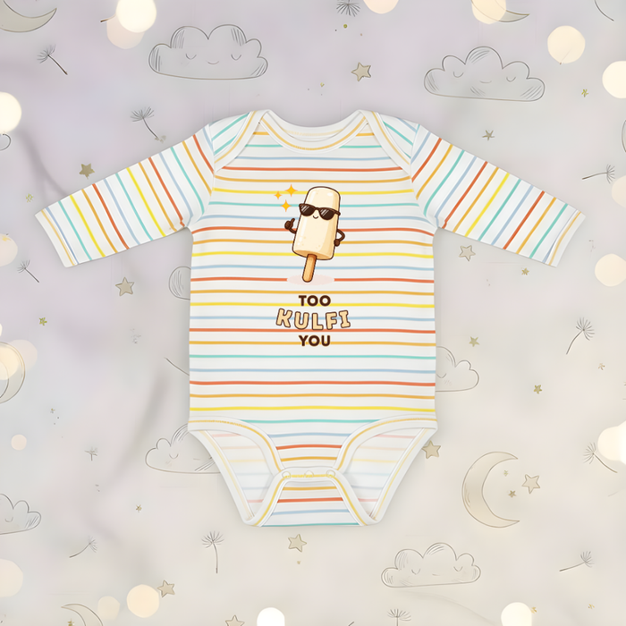 Too Kulfi You Long Sleeve Onesie