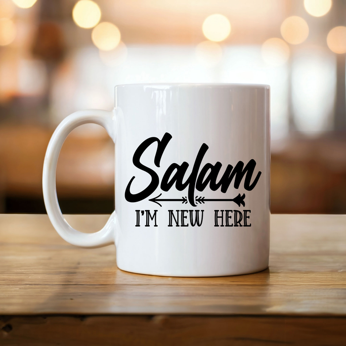 Salam I'm New Here Mug (Double-Sided Print)