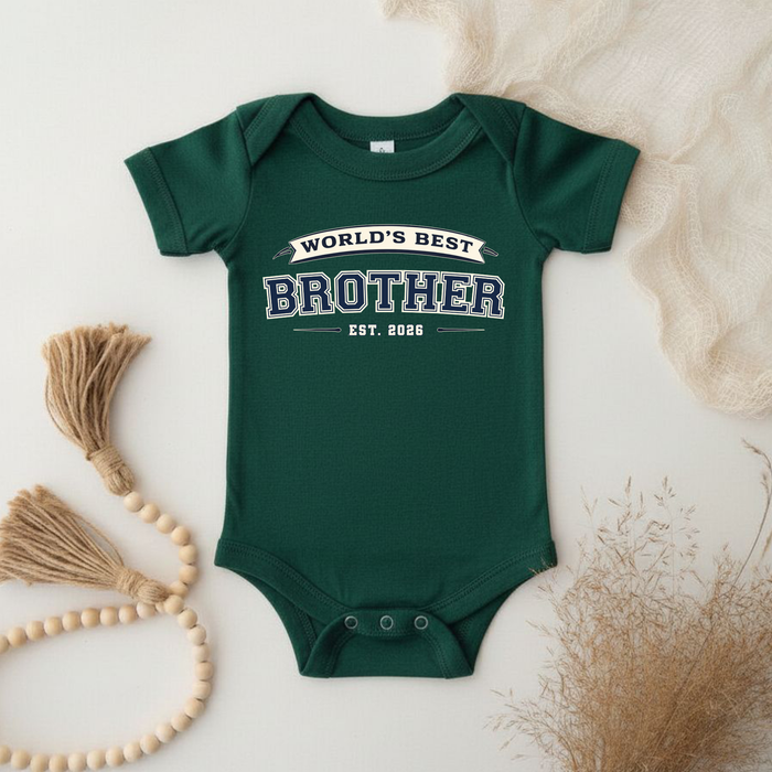 World's Best [Relative] Est. [Year] Personalized Onesie