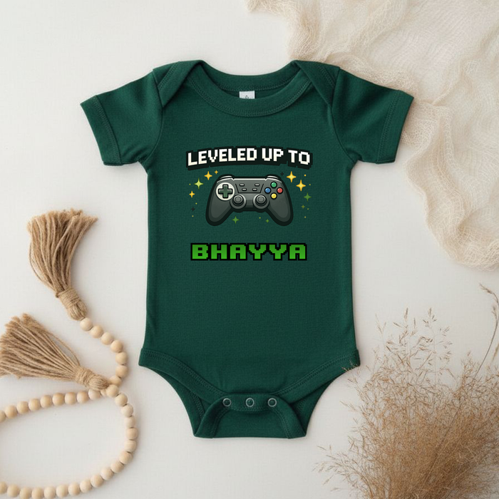 Leveled Up to [Relative] Personalized Onesie