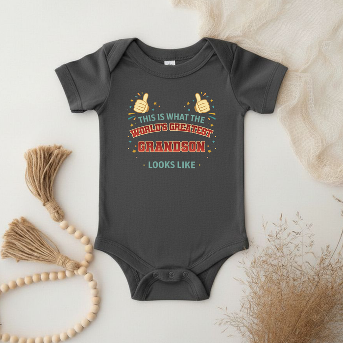 Colorful This Is What The World's Greatest [Relative] Looks Like Personalized Onesie