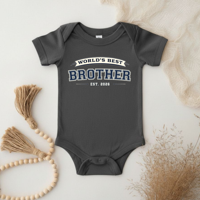 World's Best [Relative] Est. [Year] Personalized Onesie