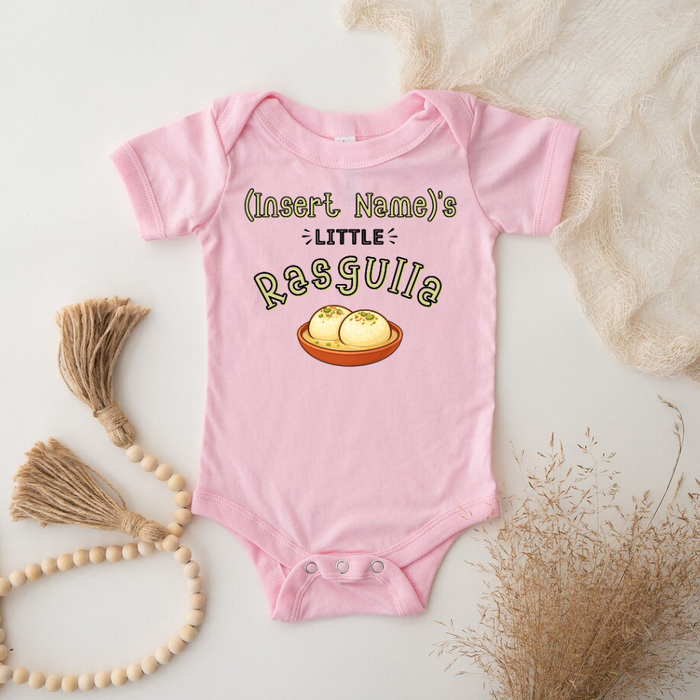 Personalized Little Rasgulla Onesie