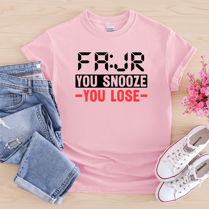 Fajr You Snooze You Lose T-Shirt