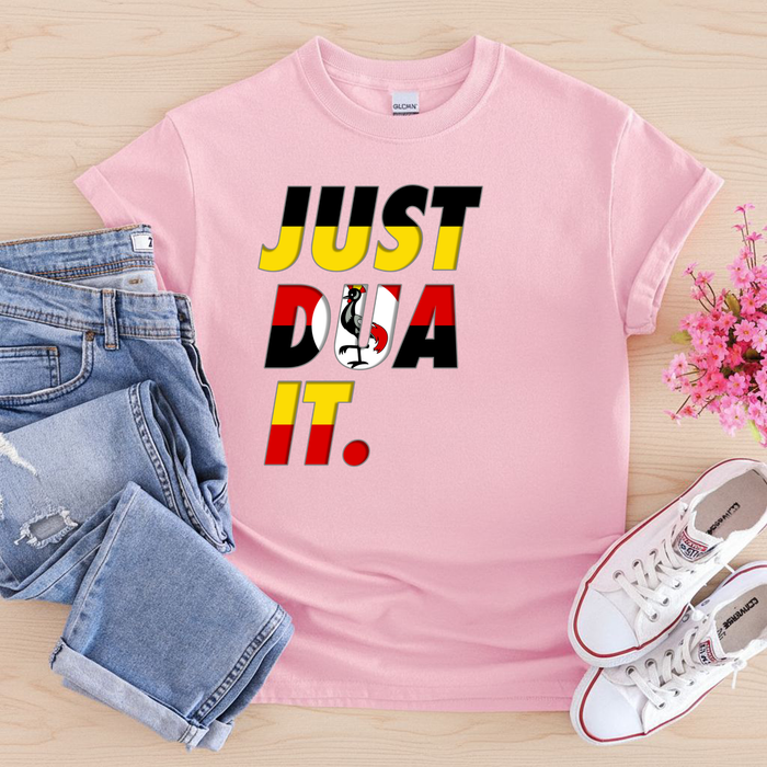 Just Dua It Uganda Flag T-Shirt
