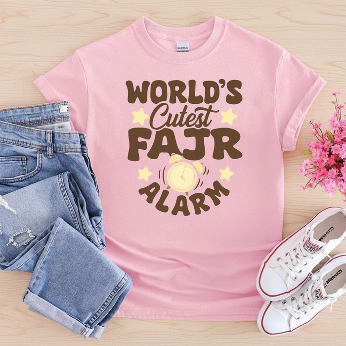 World's Cutest Fajr Alarm T-Shirt