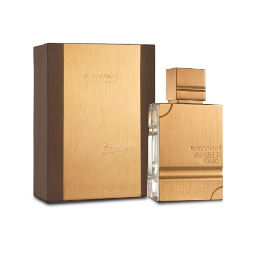 Al Haramain Amber Oud Gold Edition - 2oz | Arabian Perfume for Women and Men Unisex | Long Lasting Amber | Gift for muslims | Islamic Gift | Ramadan Eid Gift for Muslims