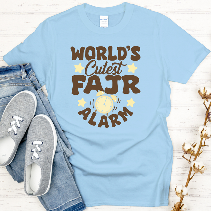 World's Cutest Fajr Alarm T-Shirt