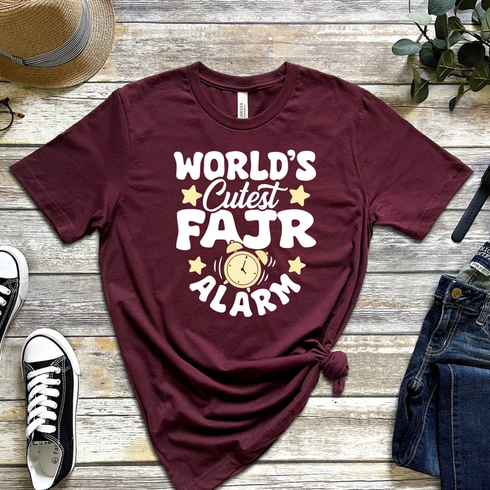 World's Cutest Fajr Alarm T-Shirt