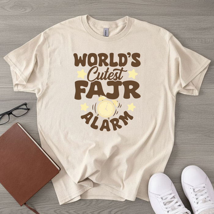 World's Cutest Fajr Alarm T-Shirt