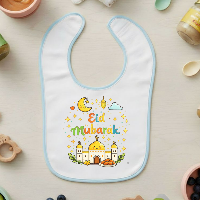 Eid Mubarak Terry Bib
