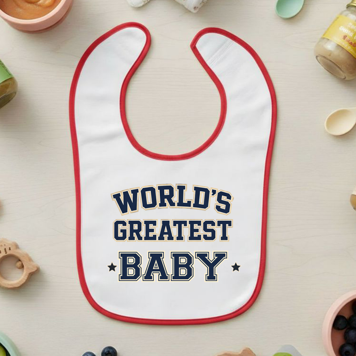 World's Greatest [Relative] Personalized Terry Bib