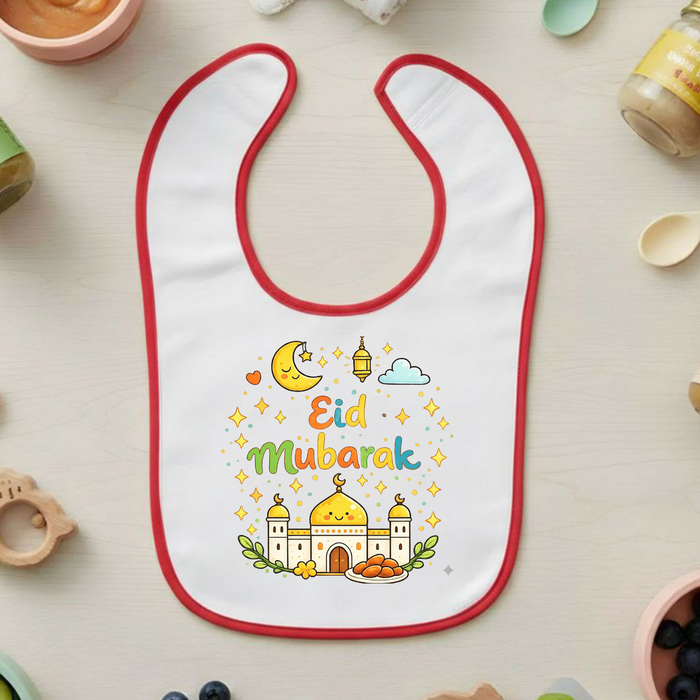 Eid Mubarak Terry Bib
