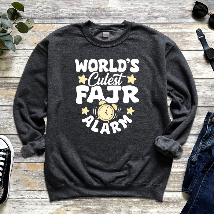 World's Cutest Fajr Alarm Sweatshirt