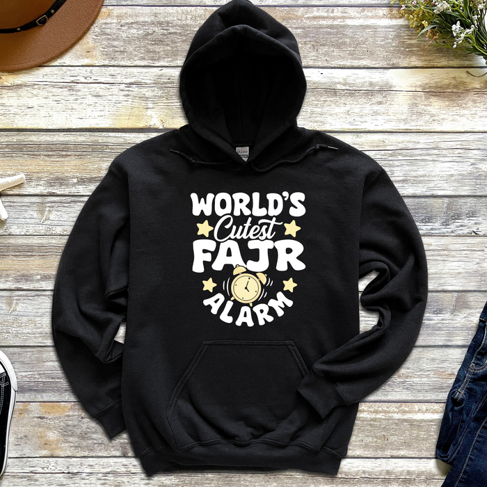 World's Cutest Fajr Alarm Hoodie