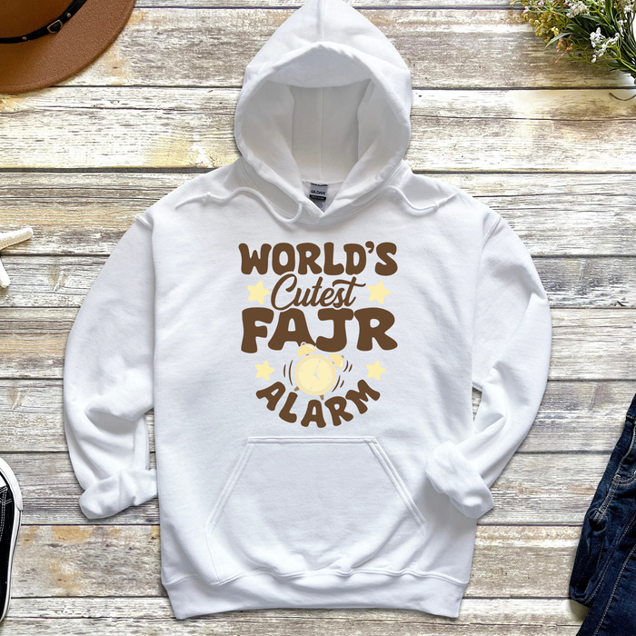 World's Cutest Fajr Alarm Hoodie