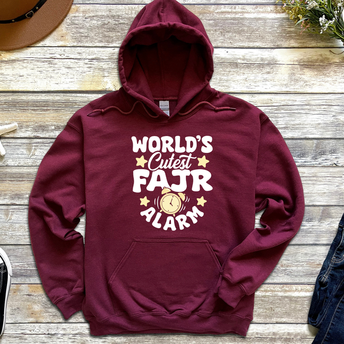 World's Cutest Fajr Alarm Hoodie