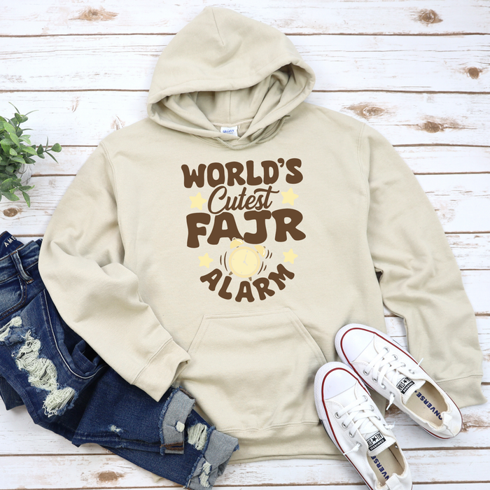 World's Cutest Fajr Alarm Hoodie