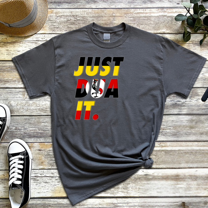 Just Dua It Uganda Flag T-Shirt
