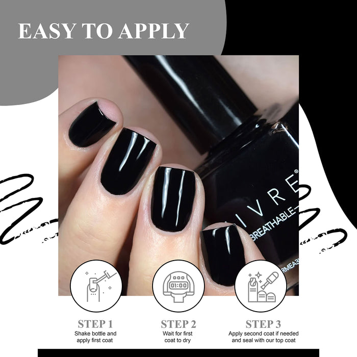 Halal Cosmetic Nail Polish | Quick Dry and Shiny | Certified Halal, Vegan and Non Toxic | Long Lasting | Breathable and Water Permeable | Gift for Muslims | Islamic Gift | Ramadan Eid Gift for Muslims