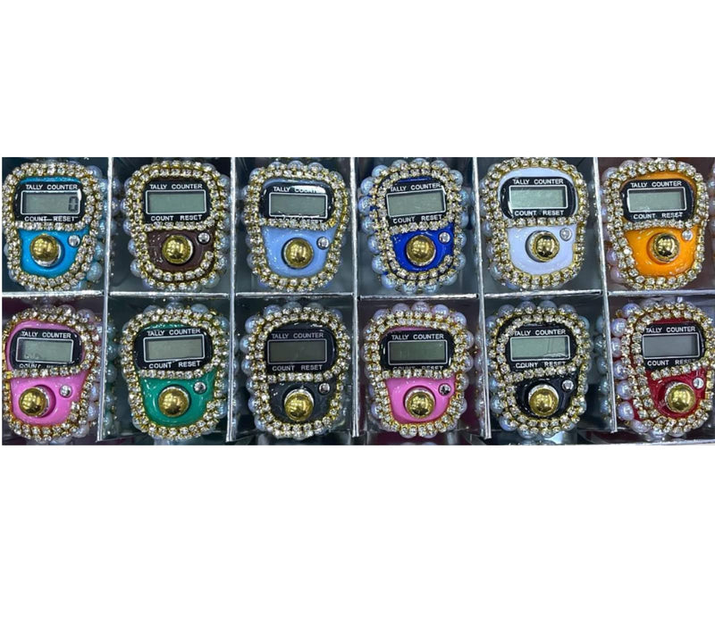 Colorful Islamic Gift Set | Leather Quran | Pearl Prayer Beads | Digital Zikr Tasbih | Mini Quran | Portable Prayers Basket | Muslim Gifts for Women | Gift for Muslims | Ramadan Eid Gift