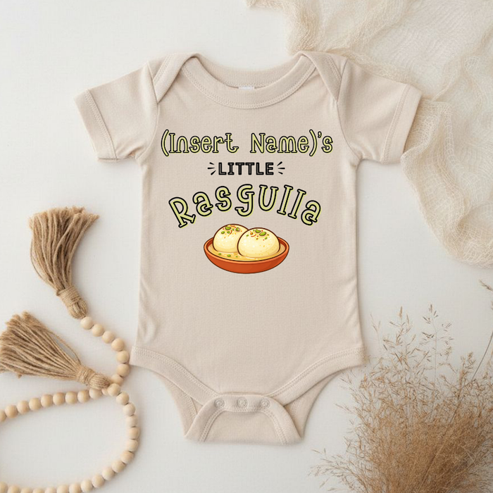 Personalized Little Rasgulla Onesie