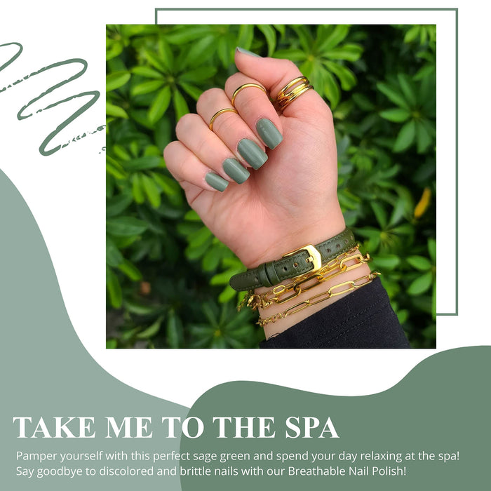 Halal Cosmetic Nail Polish | Quick Dry and Shiny | Certified Halal, Vegan and Non Toxic | Long Lasting | Breathable and Water Permeable | Gift for Muslims | Islamic Gift | Ramadan Eid Gift for Muslims
