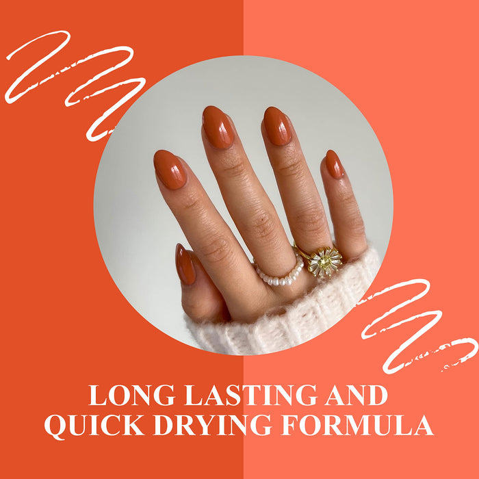 Halal Cosmetic Nail Polish | Quick Dry and Shiny | Certified Halal, Vegan and Non Toxic | Long Lasting | Breathable and Water Permeable | Gift for Muslims | Islamic Gift | Ramadan Eid Gift for Muslims