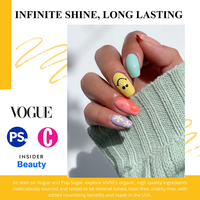 Halal Cosmetic Nail Polish | Quick Dry and Shiny | Certified Halal, Vegan and Non Toxic | Long Lasting | Breathable and Water Permeable | Gift for Muslims | Islamic Gift | Ramadan Eid Gift for Muslims