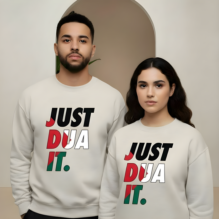 Just Dua It Palestine Flag Sweatshirt